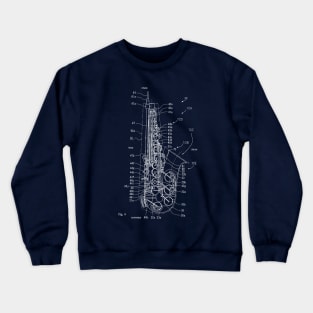 Saxophone 2 Crewneck Sweatshirt